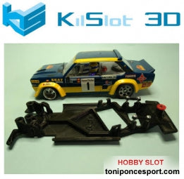 Chasis angular BLACK Fiat 131 abarth SCX.