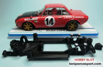 Chasis lineal black Lancia Fulvia 1.6 HF SCX