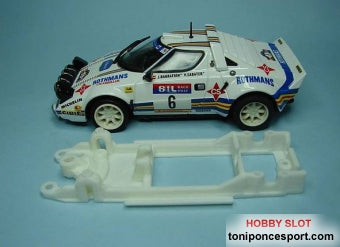 Chasis Lancia Stratos Team Slot - Lineal