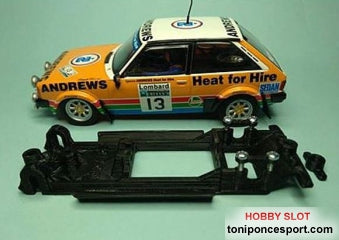 Chasis lineal black Talbot Sunbeam Lotus SCX.