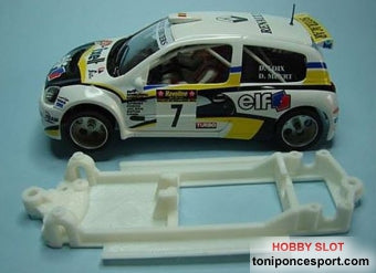 Slotcar 1/32 Ninco Renault Clio Super 1600 Showcar