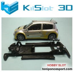Chasis Lineal Black Renault Clio S1600 Ninco