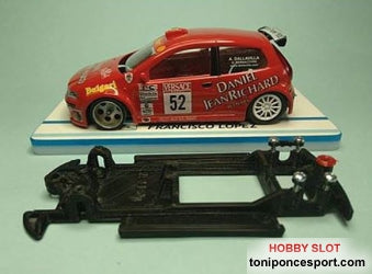 Chasis Lineal Black Fiat Punto S1600 Ninco