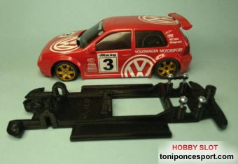 Chasis Lineal Black Volkswagen Golf IV Ninco