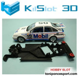 Chasis Transversal BLACK Ford Sierra NINCO .