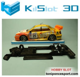 Chasis lineal black Subaru Impreza WRC 2003 NINCO.