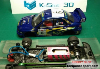 Chasis Lineal BLACK Subaru Impreza WRC 2001 SCX
