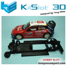 Chasis Lineal Black Citroën Xsara WRC SCX