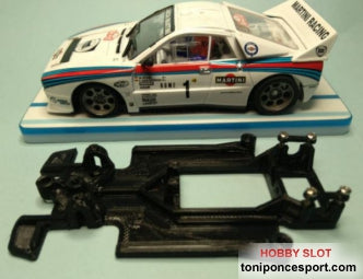 Chasis Lineal DUAL COMP Compatible Lancia 037 Ninco