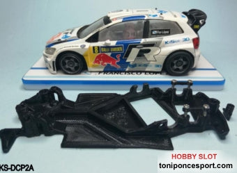 Chasis Angular DUAL COMP VW Polo WRC Superslot