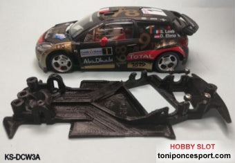 Chasis Angular DUAL COMP Citroen DS3 WRC SCX