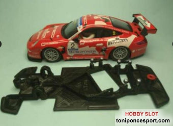 Chasis angular Race SOFT 2018 Porsche 997 Ninco