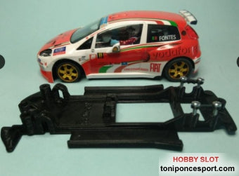 Chasis lineal black Fiat Punto Fly.