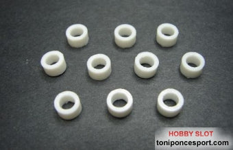Refuerzos para tetones de carroceria diametro int. 3.8mm. 10 ud
