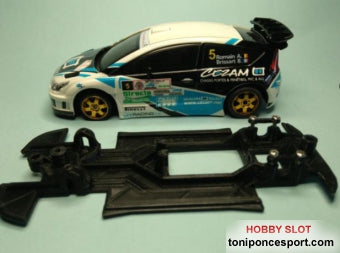 Chasis Lineal Race SOFT 2018 Citroen C4 WRC Ninco