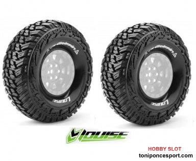 Ruedas CR-GRIFFIN - 1-10 Crawler Tires - Super Soft - for 1.9 Rims