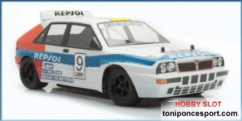 Carrocería Lancia Delta Integrale Evo 2 1/10 + Pegatinas (sin pintar) The Rally Legends