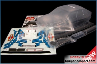 Carrocería Lancia Delta Integrale c/acces. Martini rojo (Transparente)