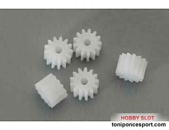 Piñón 13 d. Nylon M50 Diámetro 7.5mm. 5 unidades.