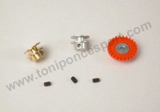 Corona en linea 25 dientes para eje 3/32