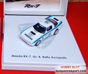 Mazda RX7 Nº20 Rally Acropolis 1984 Ingvar Carlsson / Benny Melander