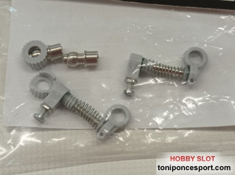 Amortiguador Evo con Rotula L y Eje Metalico