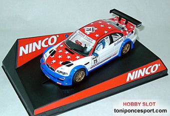 BMW M3 GTR "Euro GT" blanco y rojo