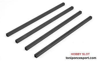 Tubo Fibra Carbono Quadrone Max (x3)