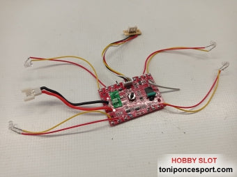 Luces led + conector encendido (Spike)