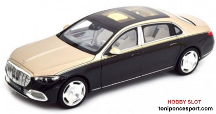 Mercedes-Maybach S680 4Matic 2021 (Z223) Negro Metalizado-Dorado