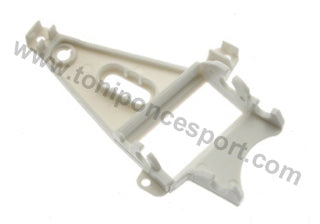 Soporte Motor largo anglewinder triangular dura para coronas 16.8mm. color blanco