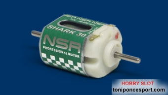 Motor SHARK 30 - 30000 rpm - 210 g.cm @ 12V  Short can - Both side holed
