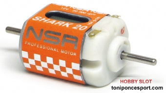 Motor SHARK 20000rpm 164 gr/cm 12v refrigerado caja corta
