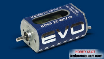 Motor KING 25.000 rpm 350 gr/cm 12V. EVO Caja Larga Magnetic Effect.