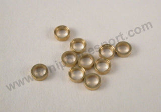 Separadores para eje 3/32" de 1mm. Latón
