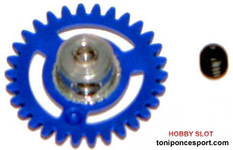 Corona anglewinder 30 dientes plastico 16 mm - Dark Blue