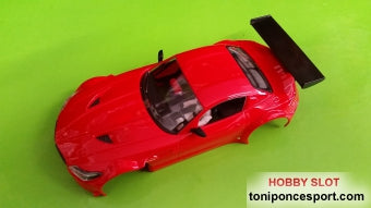 Carroceria BMW Z4 E89 Test Car Red (Livery + Kit Cockpit) Tampo Defect