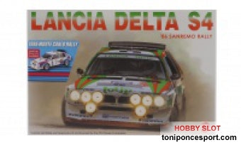 Lancia Delta S4 RAlly San Remo 1986 (Totip) + Rally Montecarlo 1986 (Martini) Kit