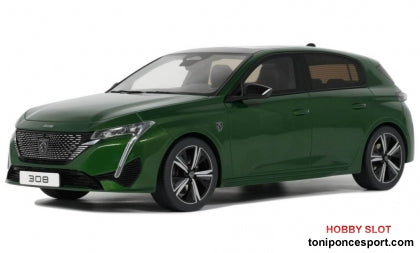 Peugeot 308 GT Olive Green 2022