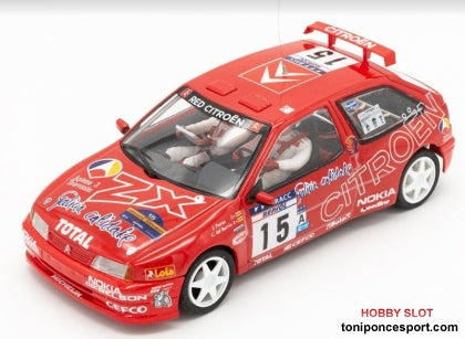 Citroen ZX Kit Car Nº15 Rallye Catalunya 1997 Jesus Puras - Carlos Del Barrio
