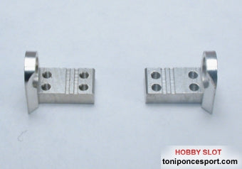 Soporte cojinete eje trasero S32+S24. Aluminio 6.5x12.8x11.8mm.