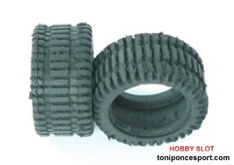 Neumatico Slick Rallado R aguja 19,5x9mm