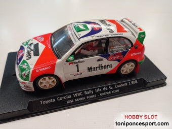 Toyota Corolla WRC Rallye Isla de Gran Canaria 1998 Jose Mª. Ponce - Gaspar Leon