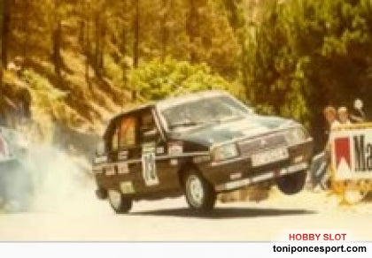 Citroen Visa GT Rallye El Corte Ingles "Toñi Ponce - J.J. Santana"
