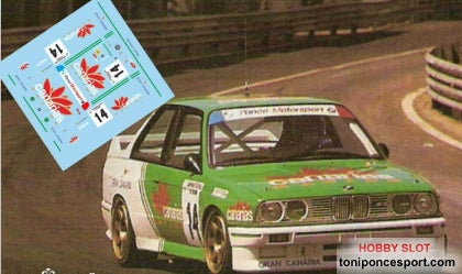 Calca BMW M3 “Canarias” CET 1992 Jose Maria Ponce 1/43