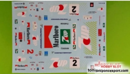 Calca BMW M3 Rallye Villa de Teror 1994 José Mª. Ponce - G. León 1/43