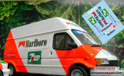Calca Ford Transit Asistencia Ponce Motorsport José Mª. Ponce 1994 / 1995 1/43