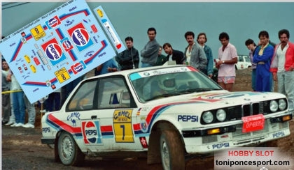Calca BMW 325 IX Camel Off-Road 1.989 Jose Mª. Ponce - G. Leon 1/43