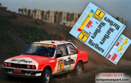 Calca BMW 325 IX Rallye Camel Off-Road 1.988 Jose Mª. Ponce - Isabel Fdez. 1/43
