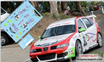 Calca Seat Leon Copa Subida a Moya 2016 Jose Mª. Ponce 1/43